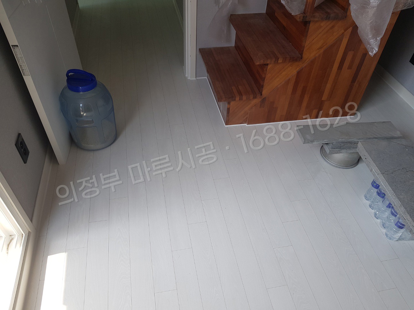 의정부 가능동 바닥공사 마루시공업체 헤링본 구정 프라하 티크 단독주택 시공 후