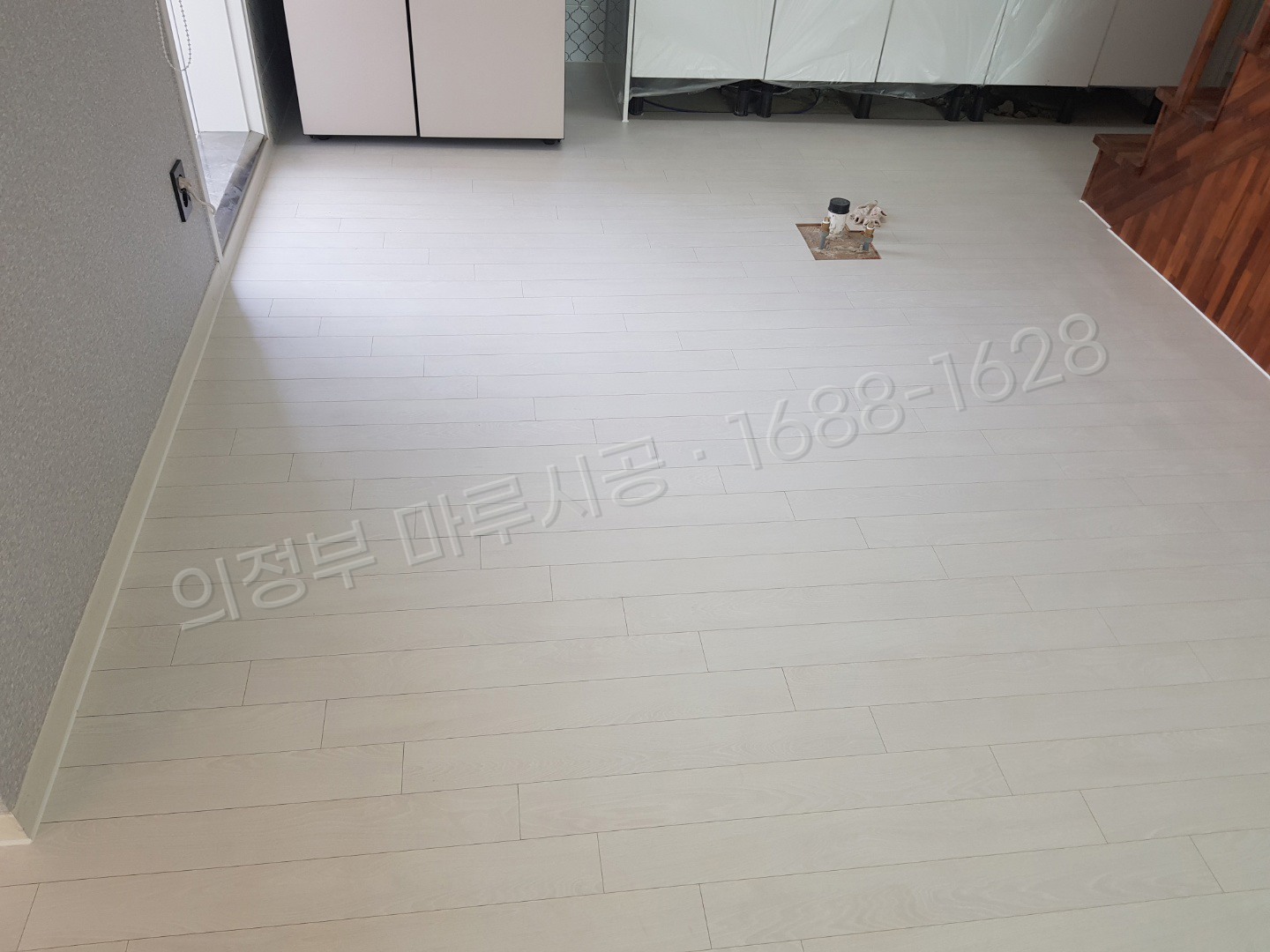 의정부 가능동 바닥공사 마루시공업체 헤링본 구정 프라하 티크 단독주택 시공 후