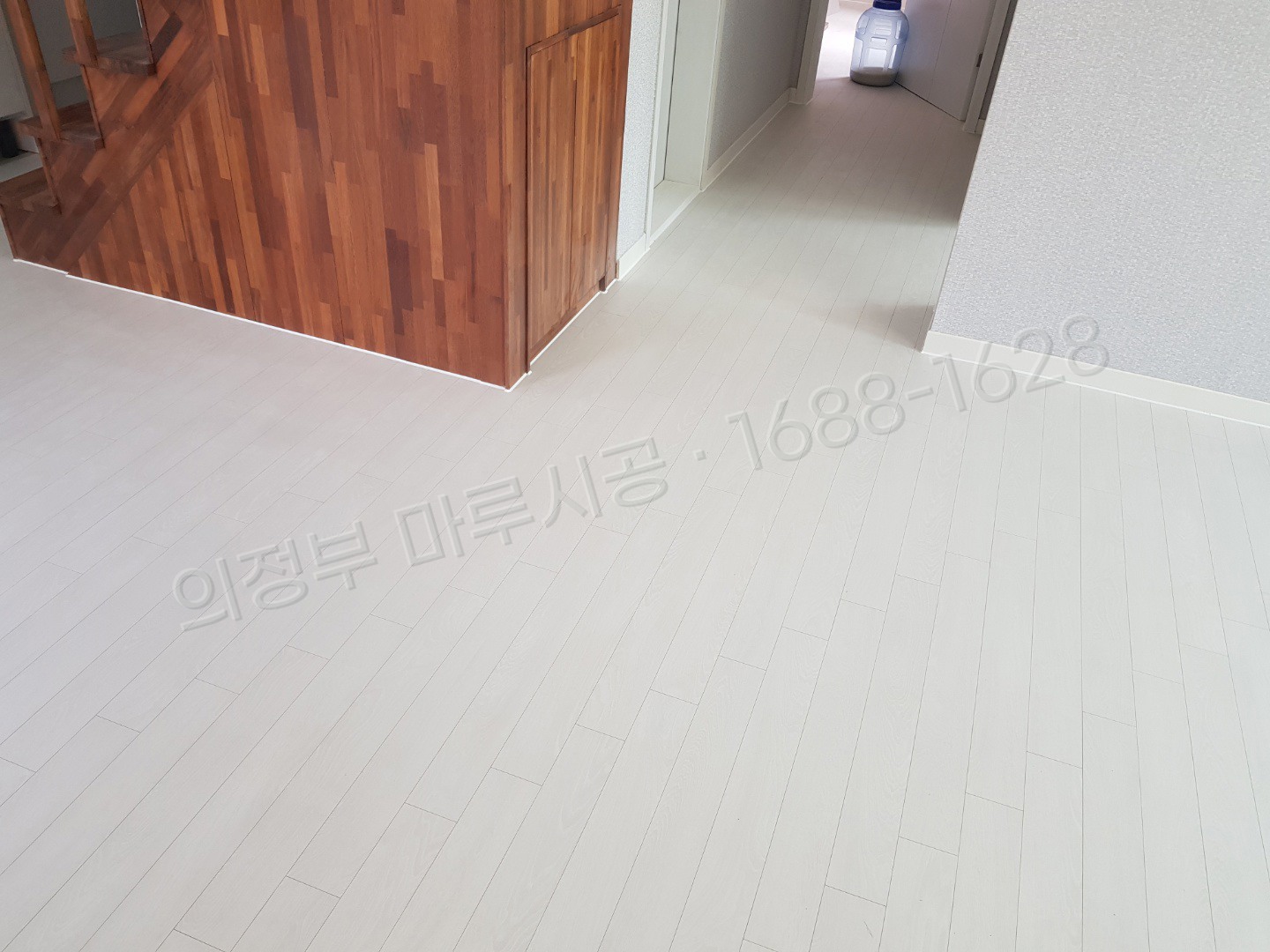 의정부 가능동 바닥공사 마루시공업체 헤링본 구정 프라하 티크 단독주택 시공 후